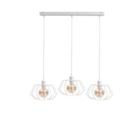 Lampa wisząca 3xE27 LUNA WHITE
