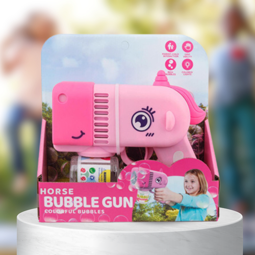 pistolet na bańki mydlane aparat do tworzenia baniek mydlanych + płyn na Arena.pl