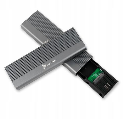 Obudowa na dysk SSD NVME PCIe M.2 USB-C 3.2 GEN2 Adapter Kieszeń M2 Reagle na Arena.pl