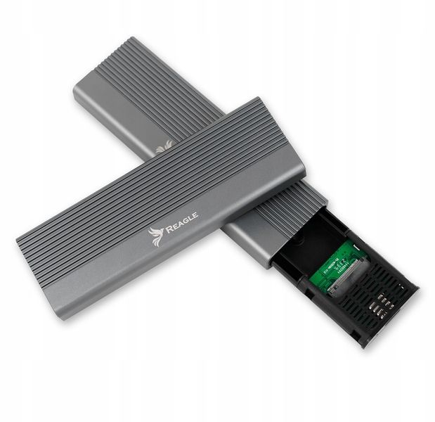 Obudowa na dysk SSD NVME PCIe M.2 USB-C 3.2 GEN2 Adapter Kieszeń M2 Reagle zdjęcie 7