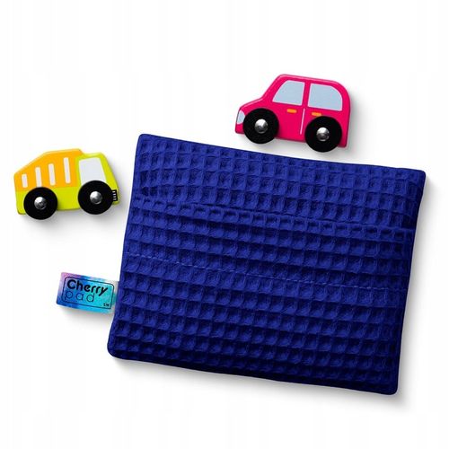 Termofor z pestek na kolki Cherrypad - Wafel granatowy na Arena.pl