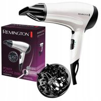 SUSZARKA DO WŁOSÓW REMINGTON JONIZACJA ZIMNY NADMUCH MOC 2000 W BIAŁA