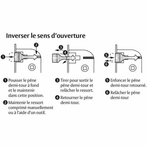 Zamek wpuszczany Yale 6,2 x 2 x 23 cm Stal na Arena.pl