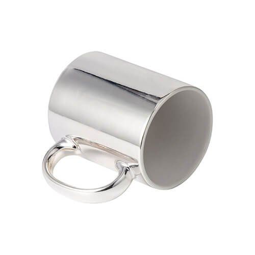 Kubek 330 ml do sublimacji - srebrny zdjęcie 2