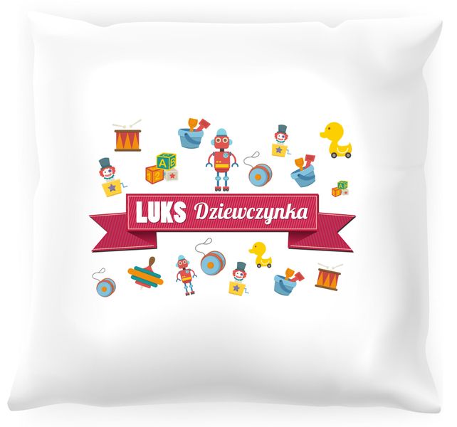 Poduszka dla dziecka Luks dziewczynka zdjęcie 1
