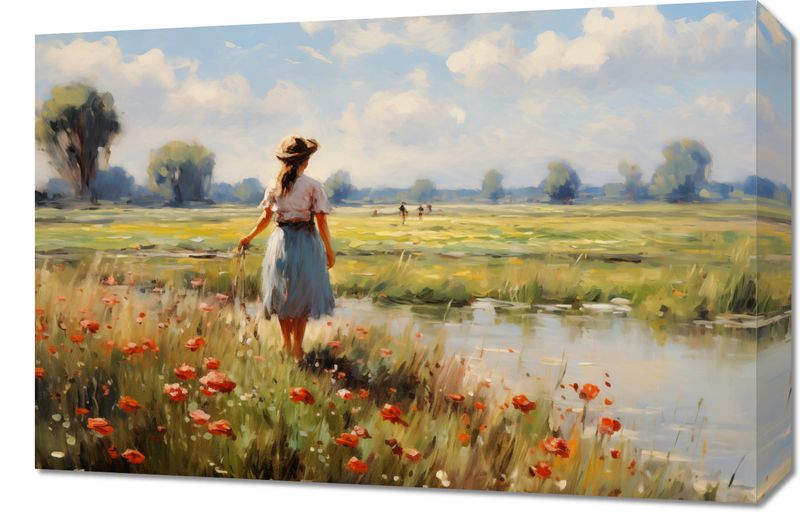 Obraz 60x40cm Wiejski Spokój zdjęcie 1