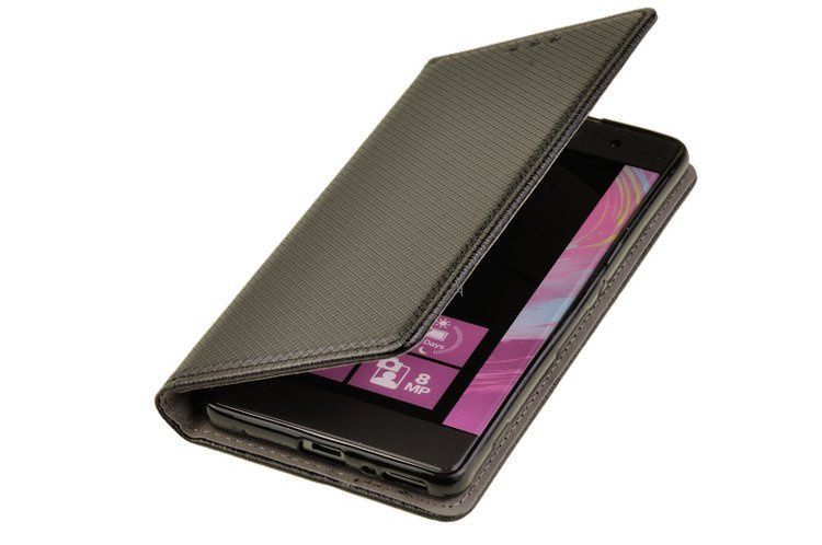 Etui Smart do Sony Xperia XA czarny zdjęcie 1