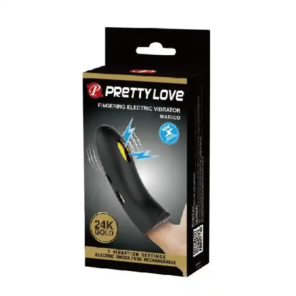 PRETTY LOVE - MARICO Fingering Electric Vibrator 7 Functions USB zdjęcie 2