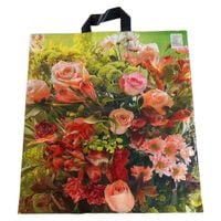 reklamówka z uchem 43x46cm ld 50szt bukiet