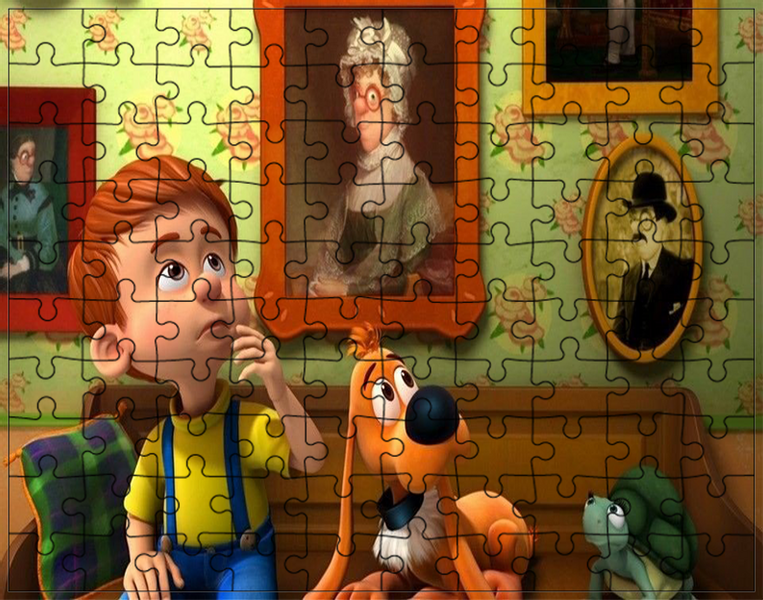 Puzzle tradycyjne Ptyś i Bill zdjęcie 1