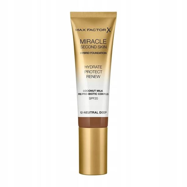 Max Factor Miracle Second Skin Podkład Do Twarzy 30 Ml 12 Neutral Deep zdjęcie 1