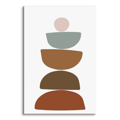 Obraz Na Płotnie Do Salonu Azteckie Skały Styl Boho Minimalizm 40cm x 60cm na Arena.pl