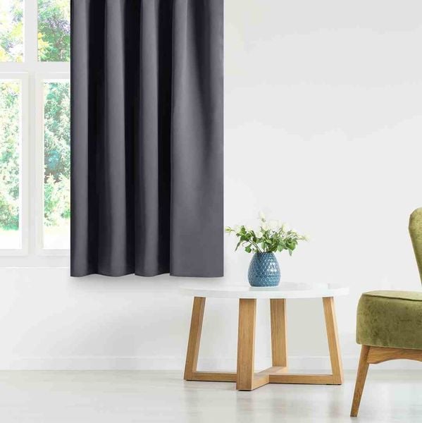 CURT/AH/BLACKOUT/EYELETS/CHARCOAL/140X175/1PC zdjęcie 5
