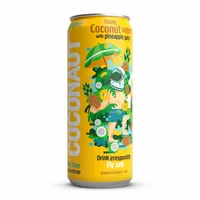 Woda kokos. z młod. koko. z sokiem ananasow. 320ml