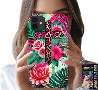 ETUI DO IPHONE 11 - KRZYŻ, RÓŻA CHRZEŚCIJAŃSTWO JEZUS PLECKI