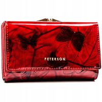 Portfel damski skórzany PETERSON RFID STOP prezent na dzień mamy