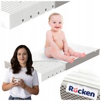 Materac 160x80 Piankowy do Łóżeczka Premium Medyczny Wentylowany 80x160cm