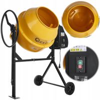 BETONIARKA BUDOWLANA MIESZARKA 120L 230V 550W – ŻELIWNY WIENIEC GEKO