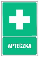 Apteczka Znak Tabliczka Świecąca 15X23 Płyta Foto