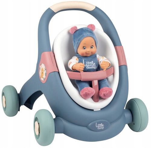 LITTLE SMOBY CHODZIK PCHACZ 3 W 1 WÓŻEK Z LALKĄ na Arena.pl