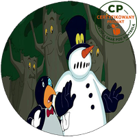 Opłatek na tort Tabaluga