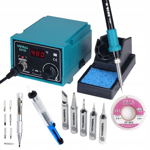 STACJA LUTOWNICZA YIHUA 937D + GROTY ODSYSACZ CYNA na Arena.pl