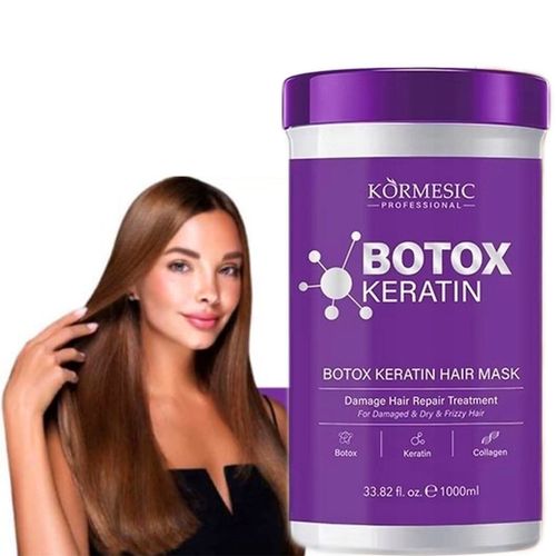 Maska do włosów z KERATYNĄ KOLAGENEM - Keratin Kormesic 1000 ml na Arena.pl