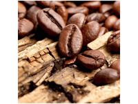 50X50CM OBRAZ ZIARNISTA KAWA BARISTY DREWNO