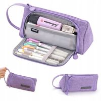 Duży dwupokojowy wielofunkcyjny piórnik szkolny