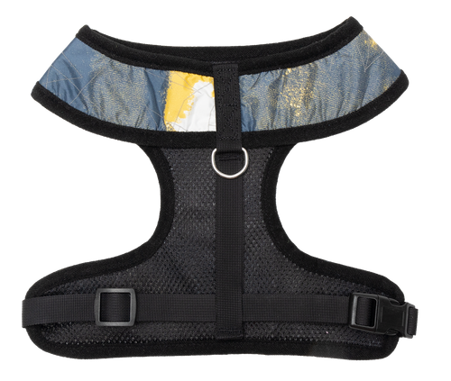 Regulowana uprząż z odblaskiem żółta 23~28-36~41cm 3-5 kg UNIQ PETS na Arena.pl