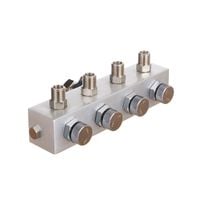 rozdzielacz powietrza aerografu 1/8 1/4 listwa 4x