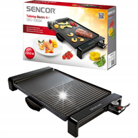 Grill elektryczny przenośny stołowy Sencor SBG 106BK panini czarny 2300W