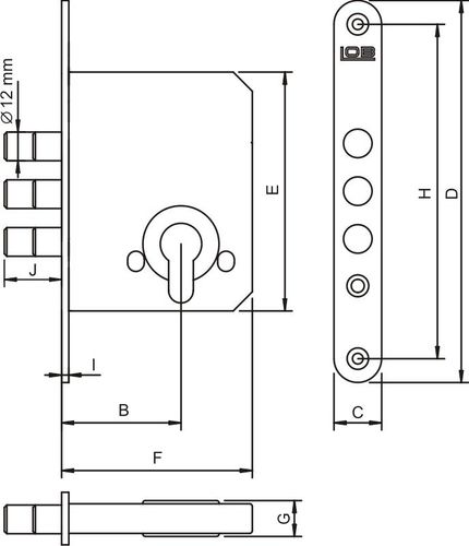 zamek wpuszczczany dodatkowy trzpieniowy z-200 - mp zw z-200 na Arena.pl