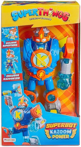 SUPER THINGS ROBOT SUPERBOT KID KAZOOM POWER 15 CM zdjęcie 7