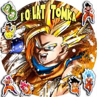 OPŁATEK NA TORT 20CM - DRAGON BALL ANIME + IMIĘ + ! 15CM 18CM