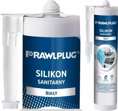 silikon sanitarny biały, 300ml na Arena.pl