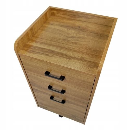 SZAFKA na kółkach STOLIK nocny SZUFLADA olcha REGAŁ do sypialni salonu na Arena.pl