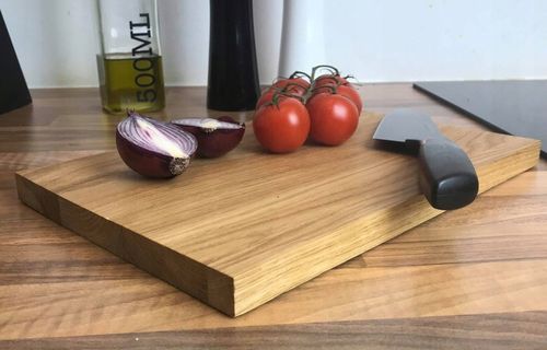 DESKA DO KROJENIA DREWNIANA DĘBOWA DAB 30x20x2cm GRUBA SOLIDNA na Arena.pl