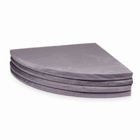 Mata do zabawy 160cm dla Dziecka okrągła składana, Velvet Lila