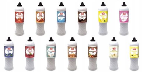 Sos MILKYNUT polewa do lodów, gofrów, deserów 1kg | Polewa Topping na Arena.pl