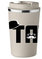 KUBEK TERMICZNY Premium beżowy prezent na Dzień Ojca dla Taty TATA KT_382