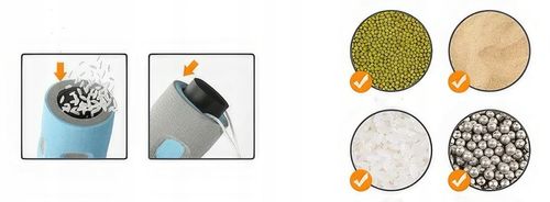 HULA HOP HULAHOP ODCHUDZAJĄCE METALOWE GĄBKOWE + SKAKANKA GRATIS na Arena.pl