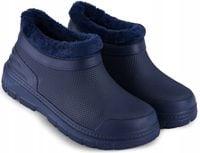 KALOSZE DAMSKIE OCIEPLANE krótkie piankowe zimowe lekkie chodaki EVA