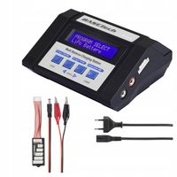 Ładowarka modelarska wielofunkcyjna 80W 10A ogniwa NiMH NiCd LiPo LiIon