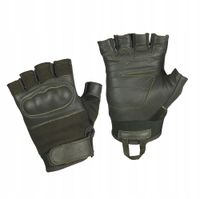 2X RĘKAWICE TAKTYCZNE BEZ PALCÓW ASSAULT TACTICAL MK.4 SKÓRZANE M-TAC OLIVE