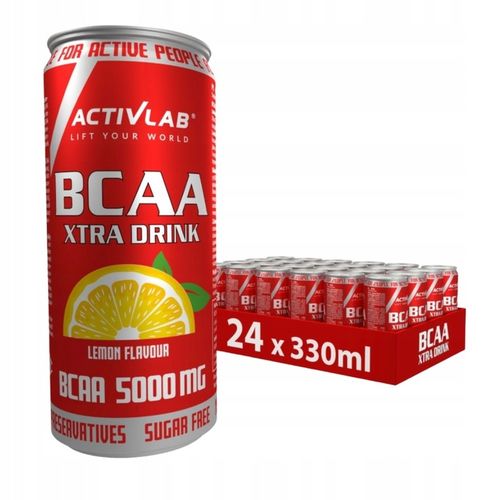 ACTIVLAB BCAA XTRA DRINK 24x330ml AMINOKWASY + ISTOTONIC DRINK na Arena.pl