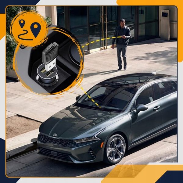 Mini Bezprzewodowy Adapter 2w1 CarPlay Android Auto WiFi Bluetooth zdjęcie 5