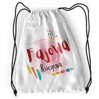 Plecak Dla Księgowej Sportowy Szkolny Worek Torba Z Nadrukiem Ze Zdjęciem