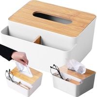 Pojemnik na chusteczki higieniczne pudełko organizer chustecznik podajnik