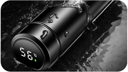 TERMOS KUBEK TERMICZNY BIDON NA KAWĘ HERBATĘ LED 500ML DUŻY SZCZELNY SMART na Arena.pl